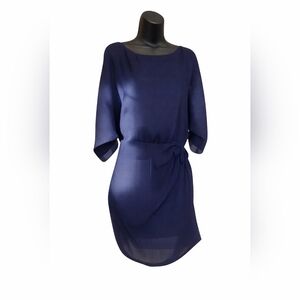 D25 - Max Studio Deep Blue Mini Dress
